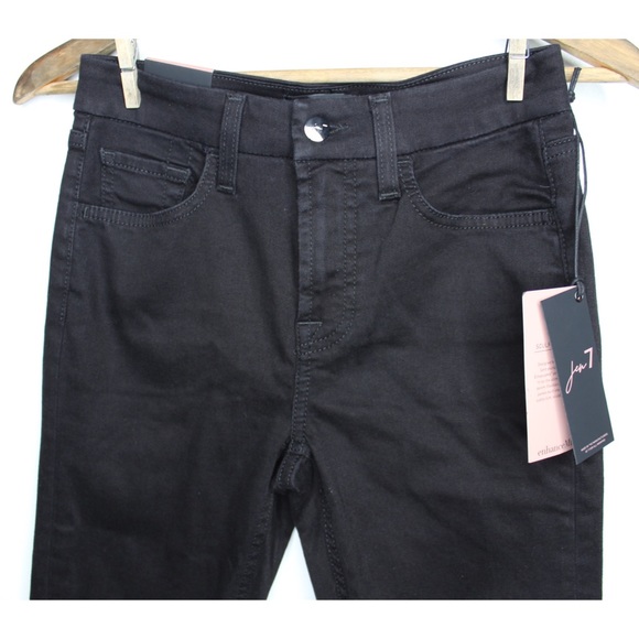 NEW JEN7 by 7 For All Mankind Petite Ankle Skinny Black Jeans 2P - Picture 2 of 13